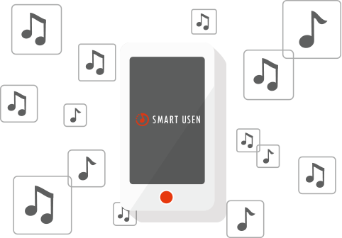Smart Usenとは Smart Usen ラジオ型音楽聴き放題アプリ